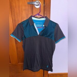 Irideon small blue women’s polo